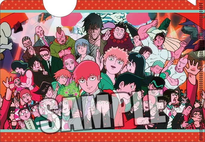 (PO) Mob Psycho 100 III Trading Mini Clear File with Postcard [BOX] Image_29