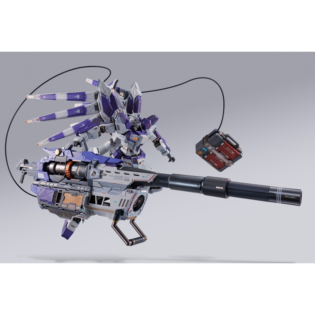Metal Build Gundam Char's Counter Attack - Hi-? Gundam Hyper Mega Bazooka Launcher Option set (P Bandai) Image_4