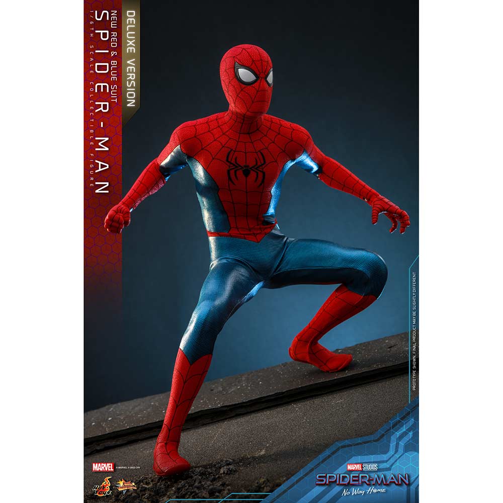(PO) Movie Masterpiece Series MMS680 - Spider-Man: No Way Home - Spider-Man (New Red & Blue Suit) (Deluxe Version) Image_12