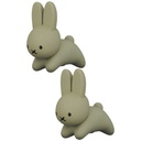 (PO) UDF Dick Bruna Series 6 Rabbit (Gray) 2 Set Image_1