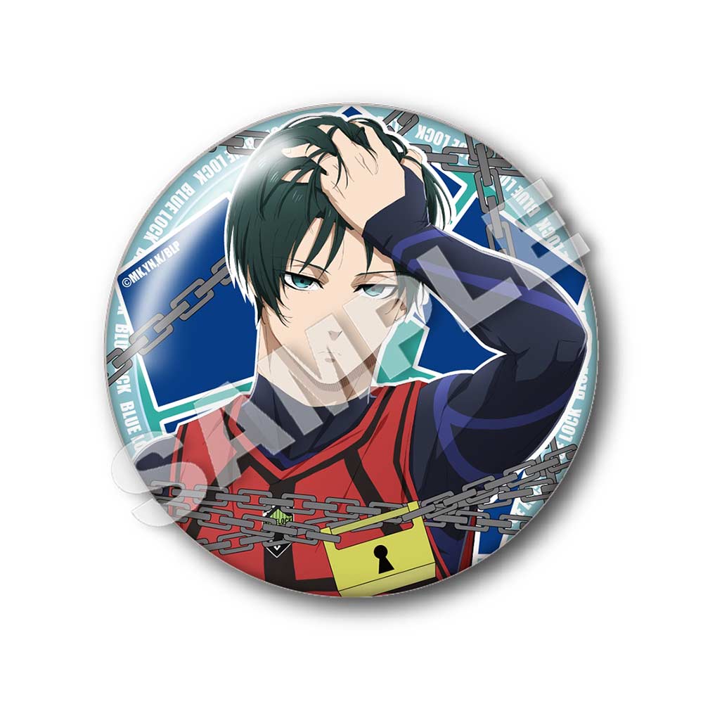(PO) Blue Lock Choi Deka Can Badge Itoshi Rin Image_1