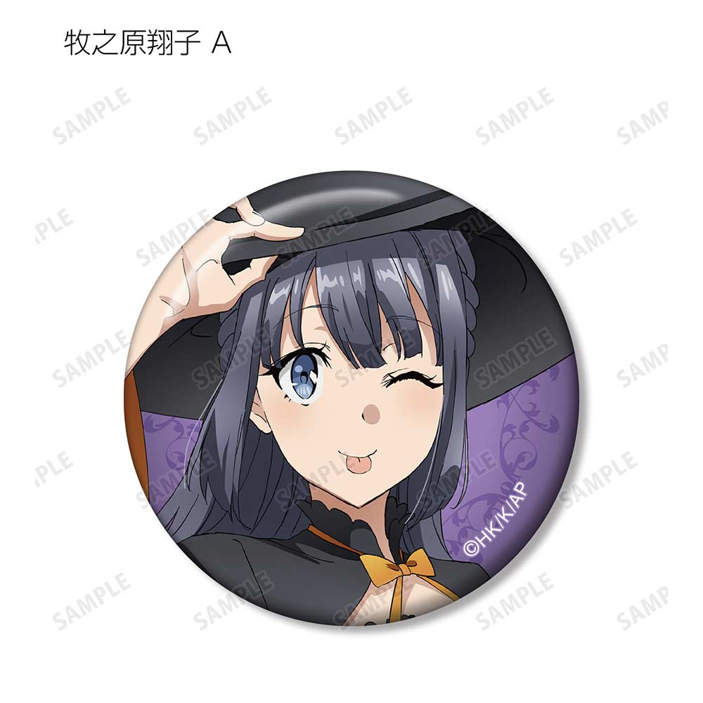 (PO) Rascal Does Not Dream of Bunny Girl Senpai Original Illustration Halloween 2022 Ver. Trading Can Badge [BOX] Image_8