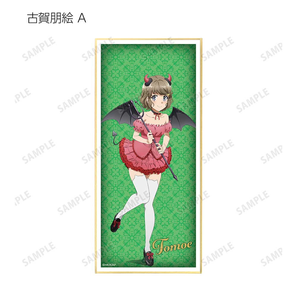 (PO) Rascal Does Not Dream of Bunny Girl Senpai Original Illustration Halloween 2022 Ver. Trading Shikishi with Stand [BOX] Image_4