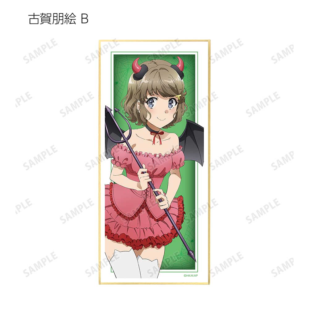 (PO) Rascal Does Not Dream of Bunny Girl Senpai Original Illustration Halloween 2022 Ver. Trading Shikishi with Stand [BOX] Image_10
