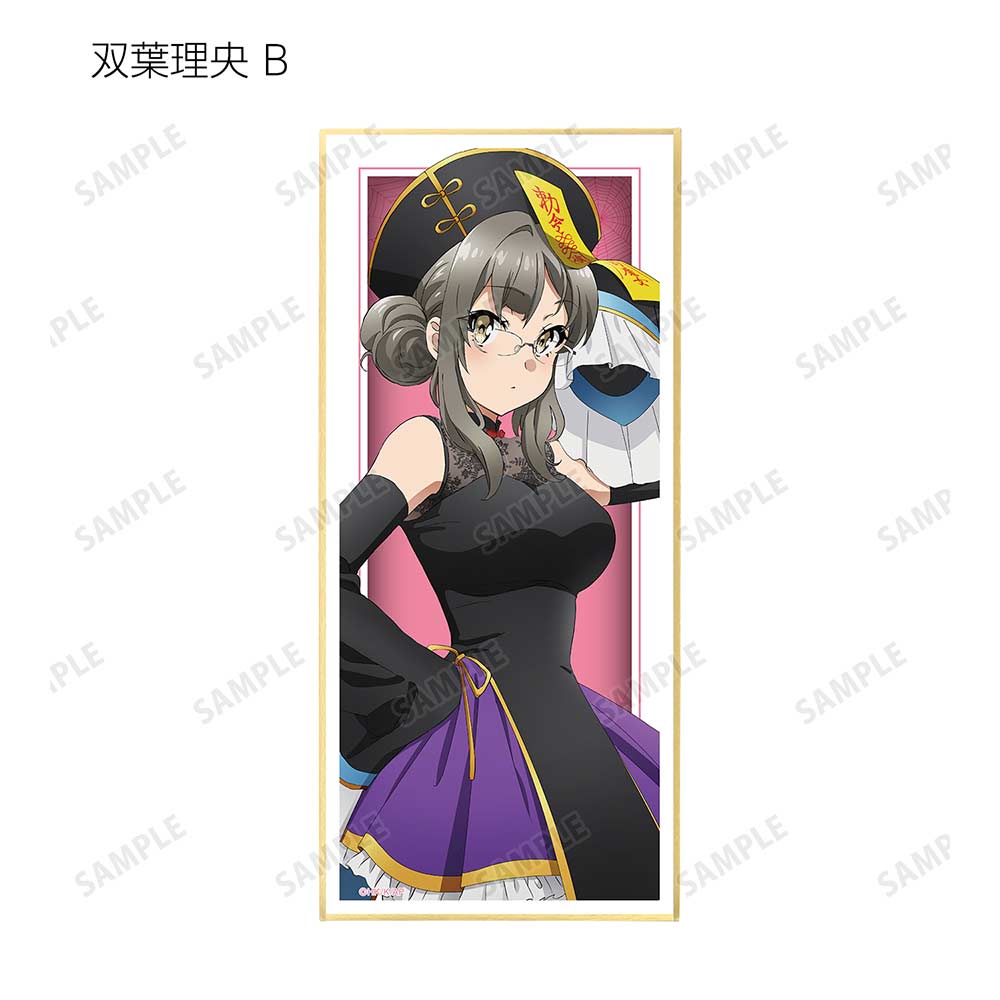 (PO) Rascal Does Not Dream of Bunny Girl Senpai Original Illustration Halloween 2022 Ver. Trading Shikishi with Stand [BOX] Image_11