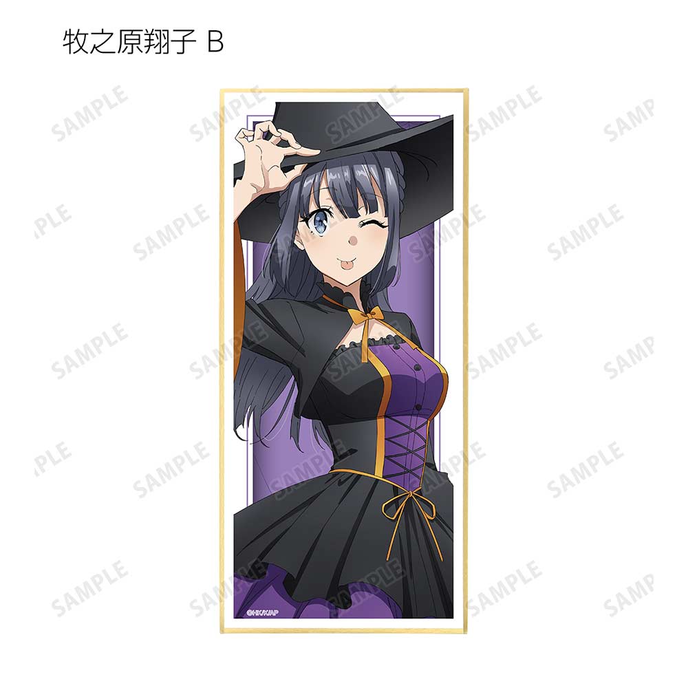 (PO) Rascal Does Not Dream of Bunny Girl Senpai Original Illustration Halloween 2022 Ver. Trading Shikishi with Stand [BOX] Image_14