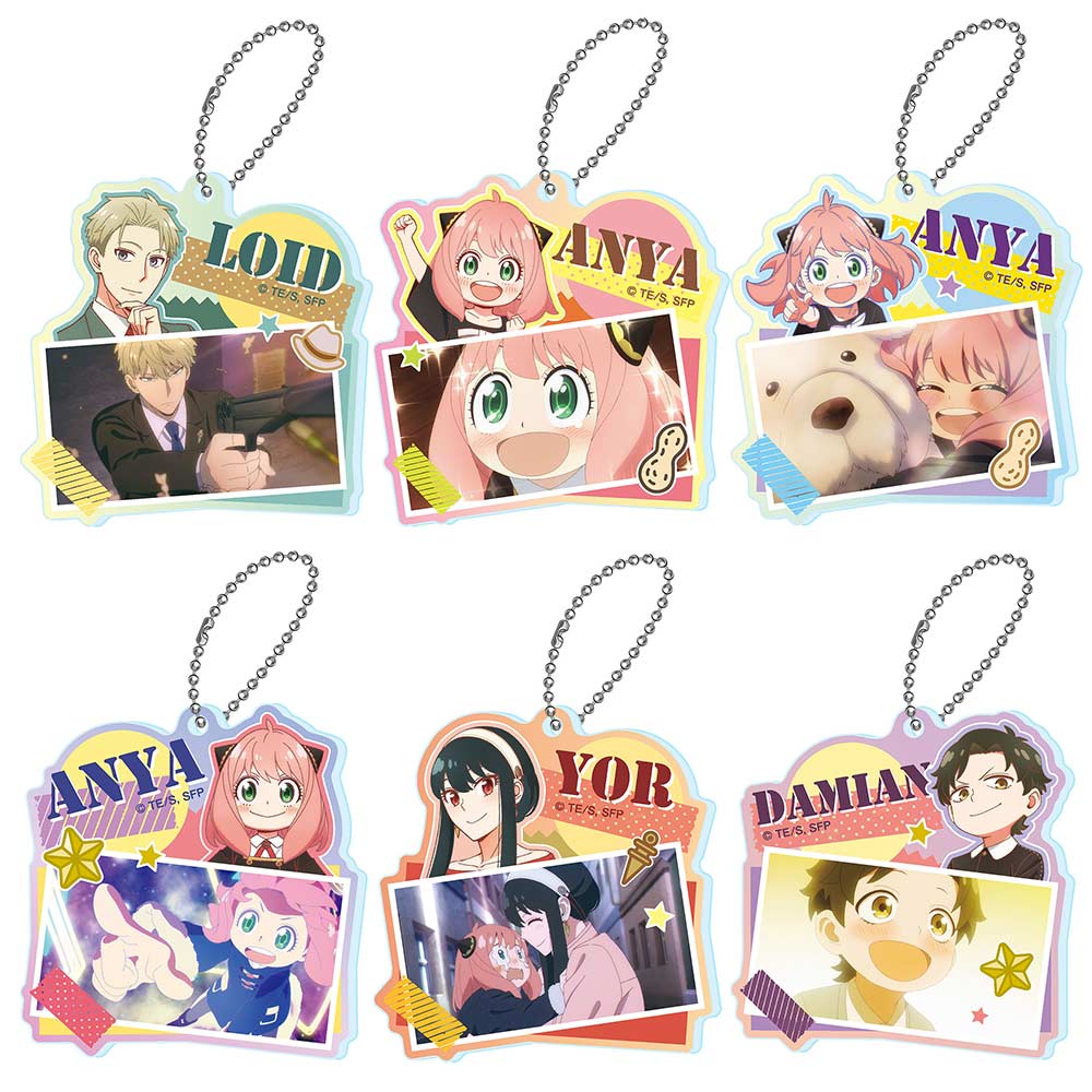 (PO) SPY x FAMILY Collage Acrylic Key Chain Vol. 2 [BOX] Image_2