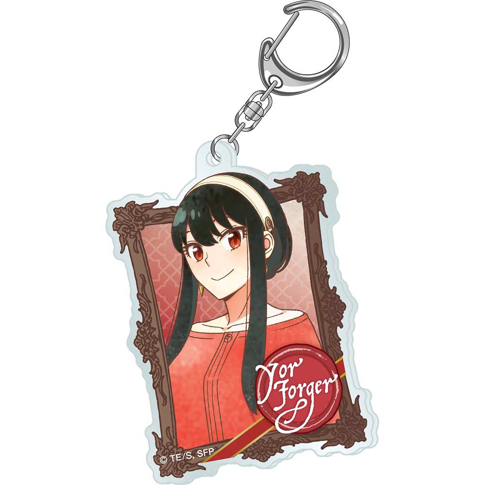 (PO) SPY x FAMILY Vintage Series Acrylic Key Chain Vol. 2 Yor Forger Image_1