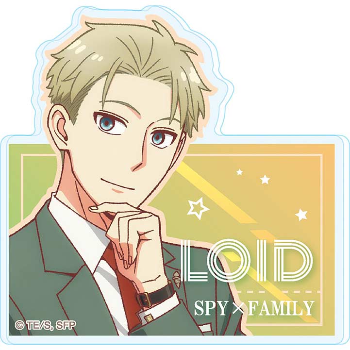 (PO) SPY x FAMILY Rotating Clip Stand Loid Forger Image_1