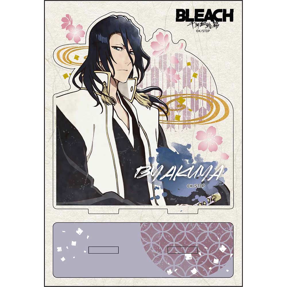 (PO) Bleach: Thousand-Year Blood War Vintage Series Acrylic Stand Kuchiki Byakuya Image_2