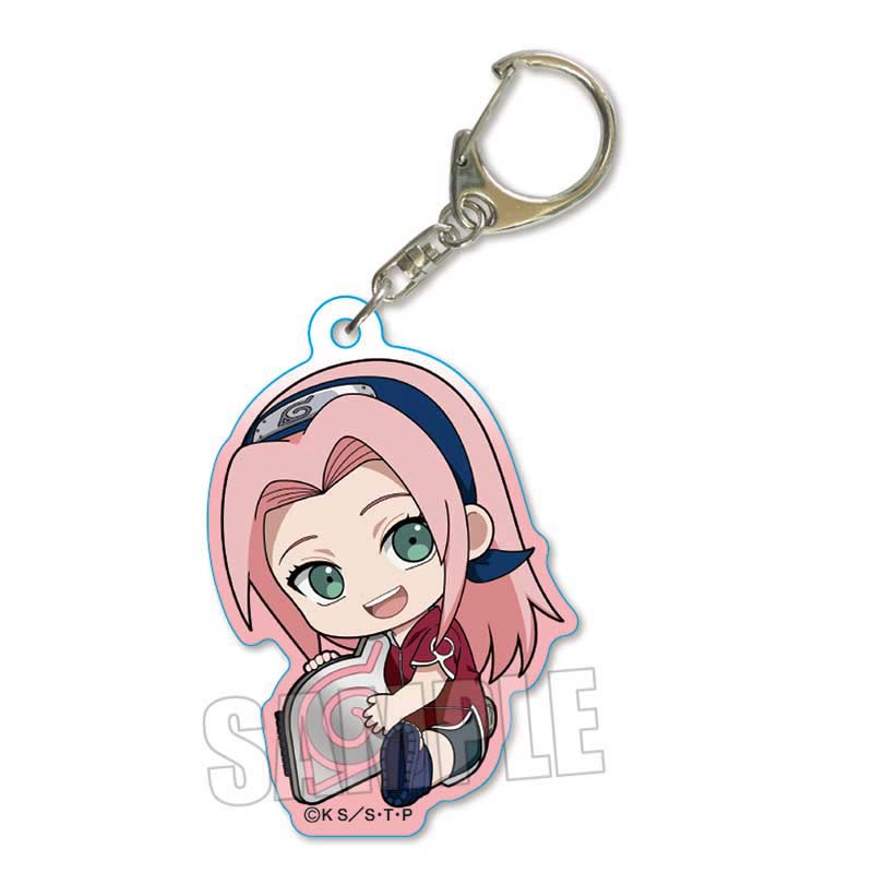 (PO) Naruto Shippuden GyuGyutto Acrylic Key Chain - Haruno Sakura Image_1