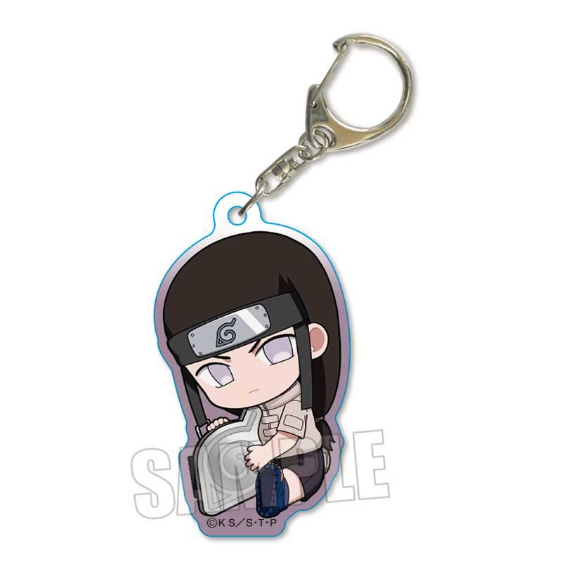 (PO) Naruto Shippuden GyuGyutto Acrylic Key Chain - Hyuga Neji Image_1