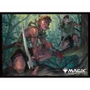 (PO) MAGIC: The Gathering Players Card Sleeve Dominaria United (History Promo) Llanowar Elves MTGS-246 Image_1