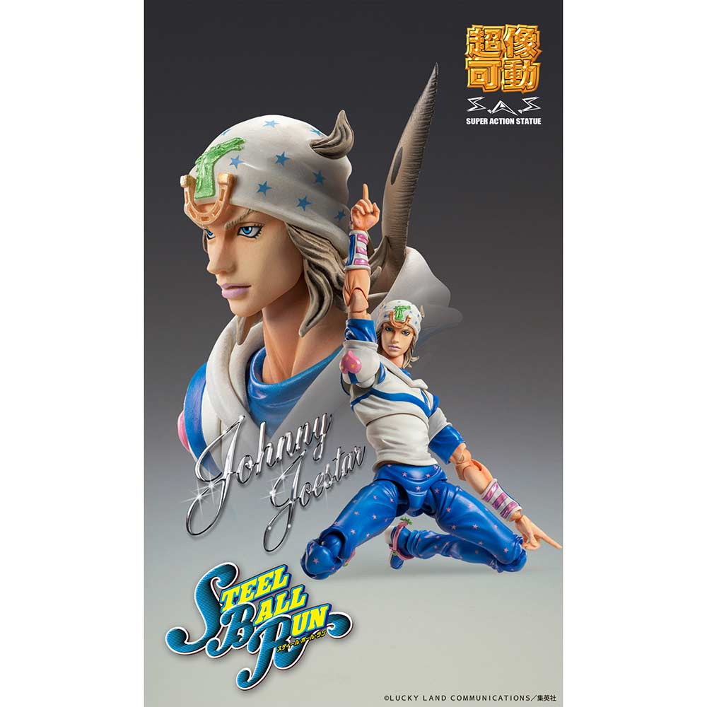(PO) Super Action Statue JoJo's Bizarre Adventure Part VII Steel Ball Run - Johnny Joestar (Re-issue) Image_6