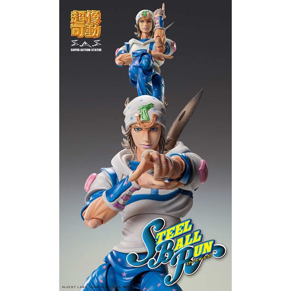 (PO) Super Action Statue JoJo's Bizarre Adventure Part VII Steel Ball Run - Johnny Joestar (Re-issue) Image_7
