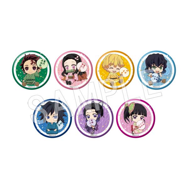 (PO) Demon Slayer: Kimetsu no Yaiba Petanko Trading Can Badge Summer Festival Ver. Vol. 1 [BOX] Image_9