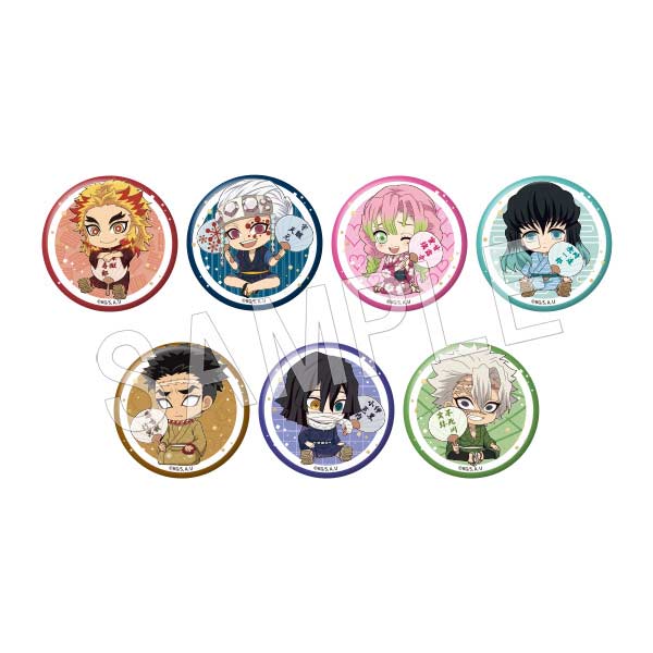 (PO) Demon Slayer: Kimetsu no Yaiba Petanko Trading Can Badge Summer Festival Ver. Vol. 2 [BOX] Image_9
