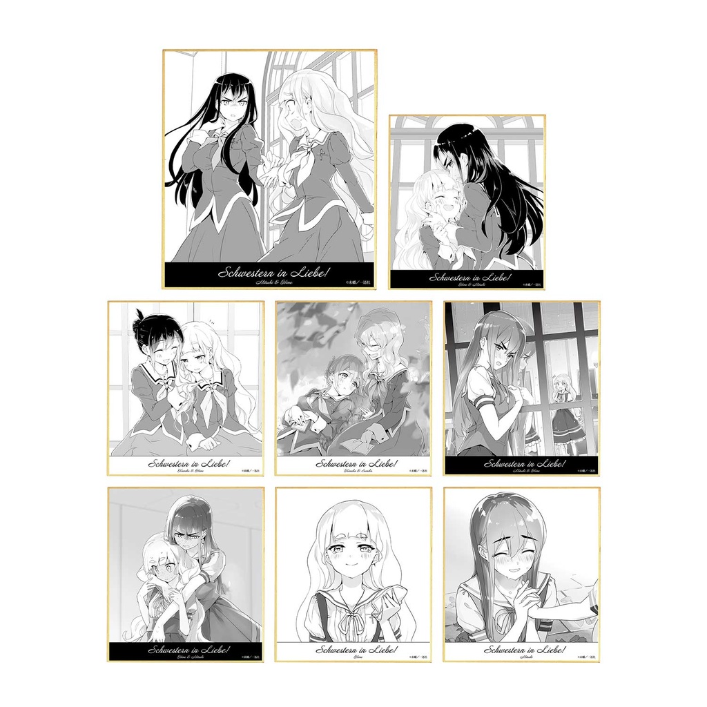 (PO) Yuri Is My Job! Trading Mini Shikishi [BOX] Image_2