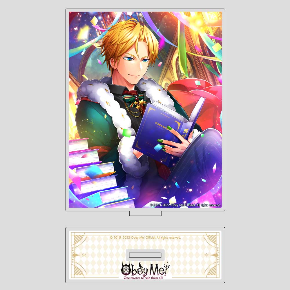 (PO) Obey Me! Acrylic Panel Stand 3rd Anniversary - Satan Image_1