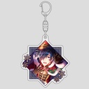 (PO) Obey Me! Acrylic Key Chain 3rd Anniversary - Belphegor Image_1