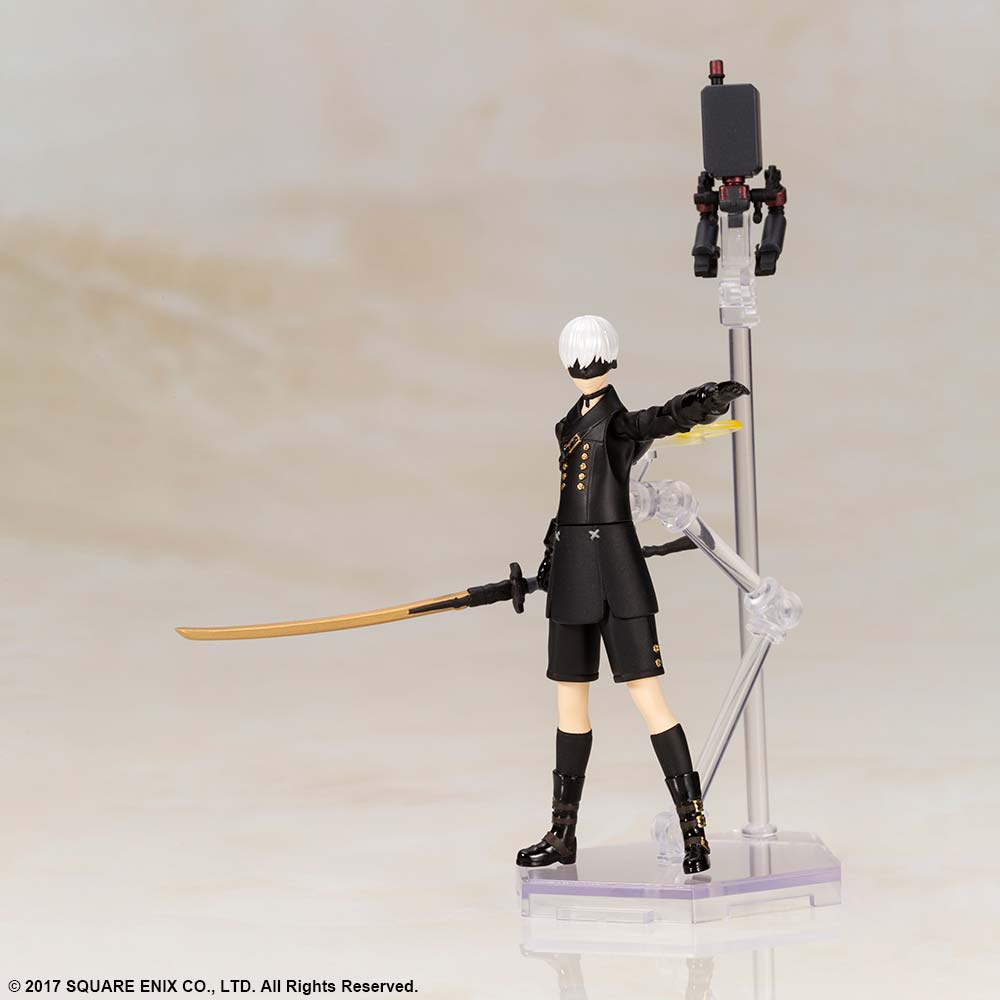 (PO) NieR:Automata Plastic Model Kit Flight Unit Ho229 Type-S & 9S (YoRHa No.9 Type S) (Re-issue) Image_3