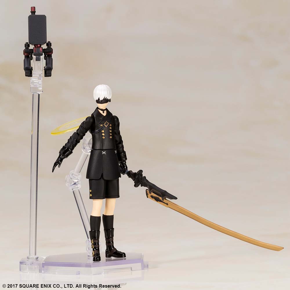 (PO) NieR:Automata Plastic Model Kit Flight Unit Ho229 Type-S & 9S (YoRHa No.9 Type S) (Re-issue) Image_5