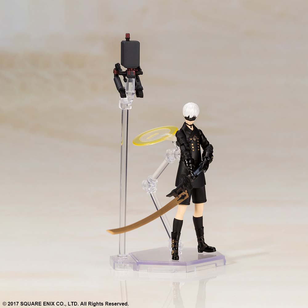 (PO) NieR:Automata Plastic Model Kit Flight Unit Ho229 Type-S & 9S (YoRHa No.9 Type S) (Re-issue) Image_6