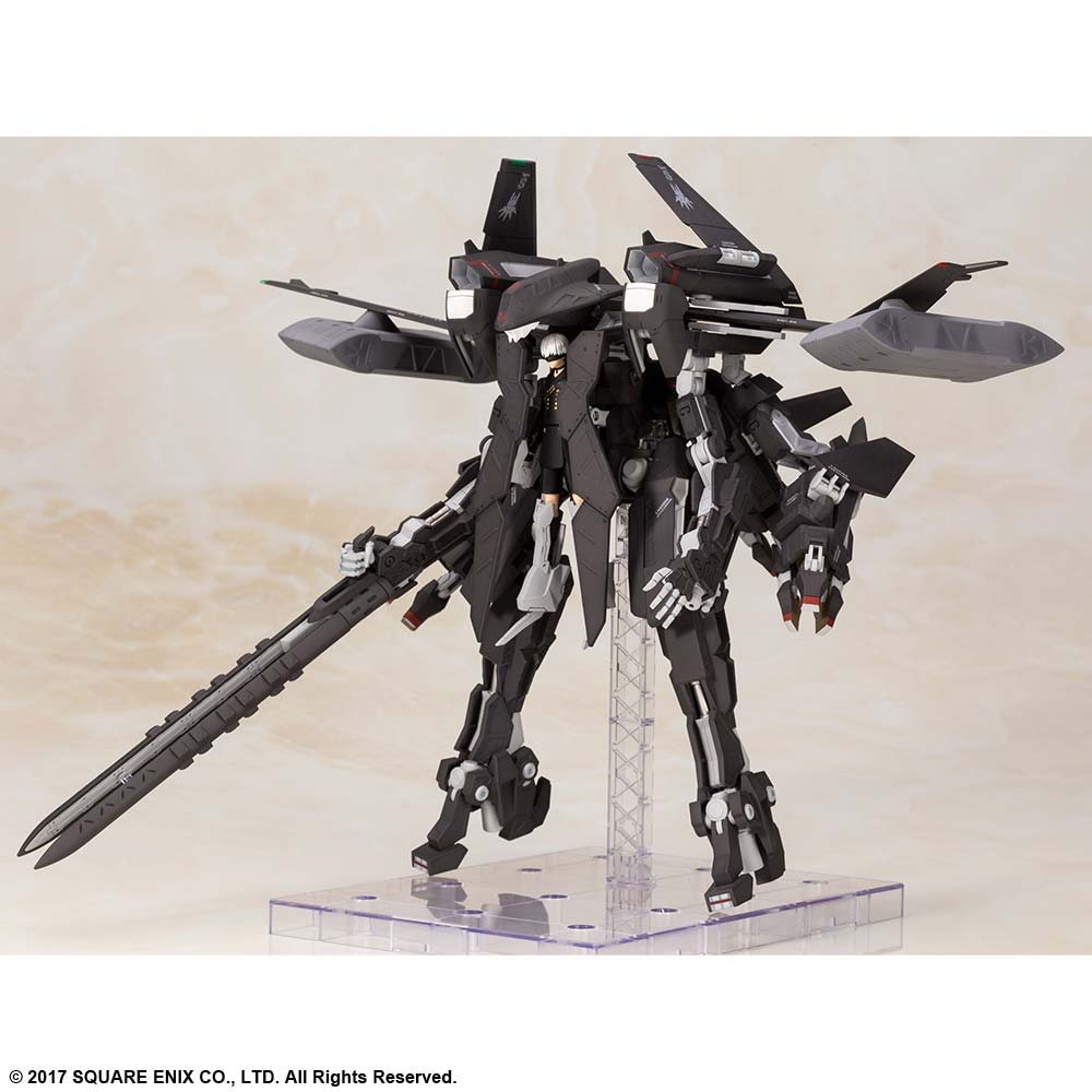 (PO) NieR:Automata Plastic Model Kit Flight Unit Ho229 Type-S & 9S (YoRHa No.9 Type S) (Re-issue) Image_8