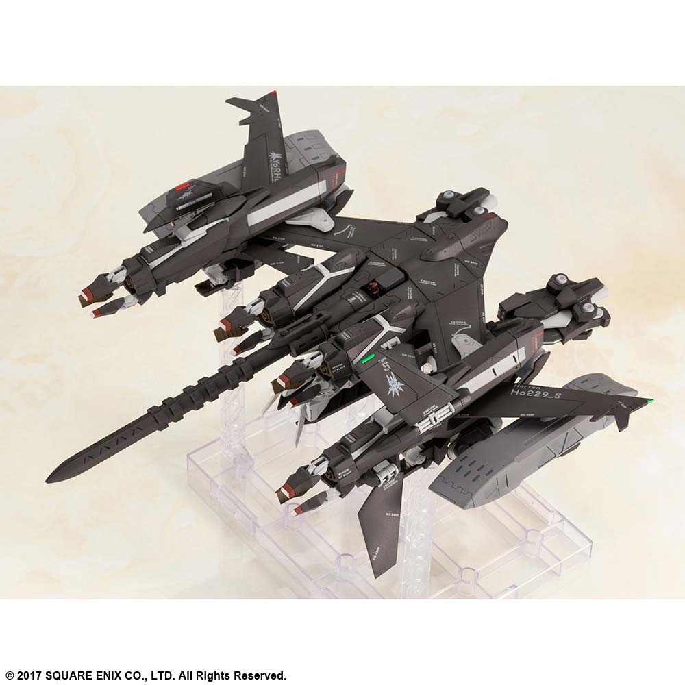 (PO) NieR:Automata Plastic Model Kit Flight Unit Ho229 Type-S & 9S (YoRHa No.9 Type S) (Re-issue) Image_11