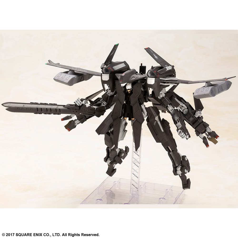 (PO) NieR:Automata Plastic Model Kit Flight Unit Ho229 Type-S & 9S (YoRHa No.9 Type S) (Re-issue) Image_12