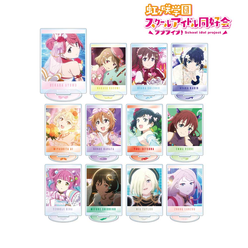 (PO) Love Live! Nijigasaki Academy School Idol Club Trading Dance Scenes Acrylic Stand [BOX] Image_1