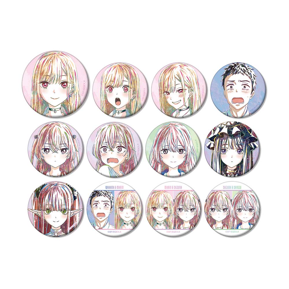 (PO) My Dress-Up Darling Trading Ani-Art Matte Can Badge [BOX] Image_2