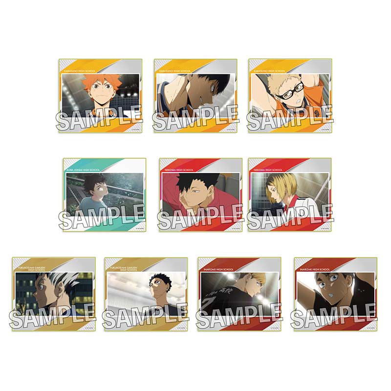 (PO) Haikyu!! Trading Hologram Shikishi Box 4 [BOX] Image_2
