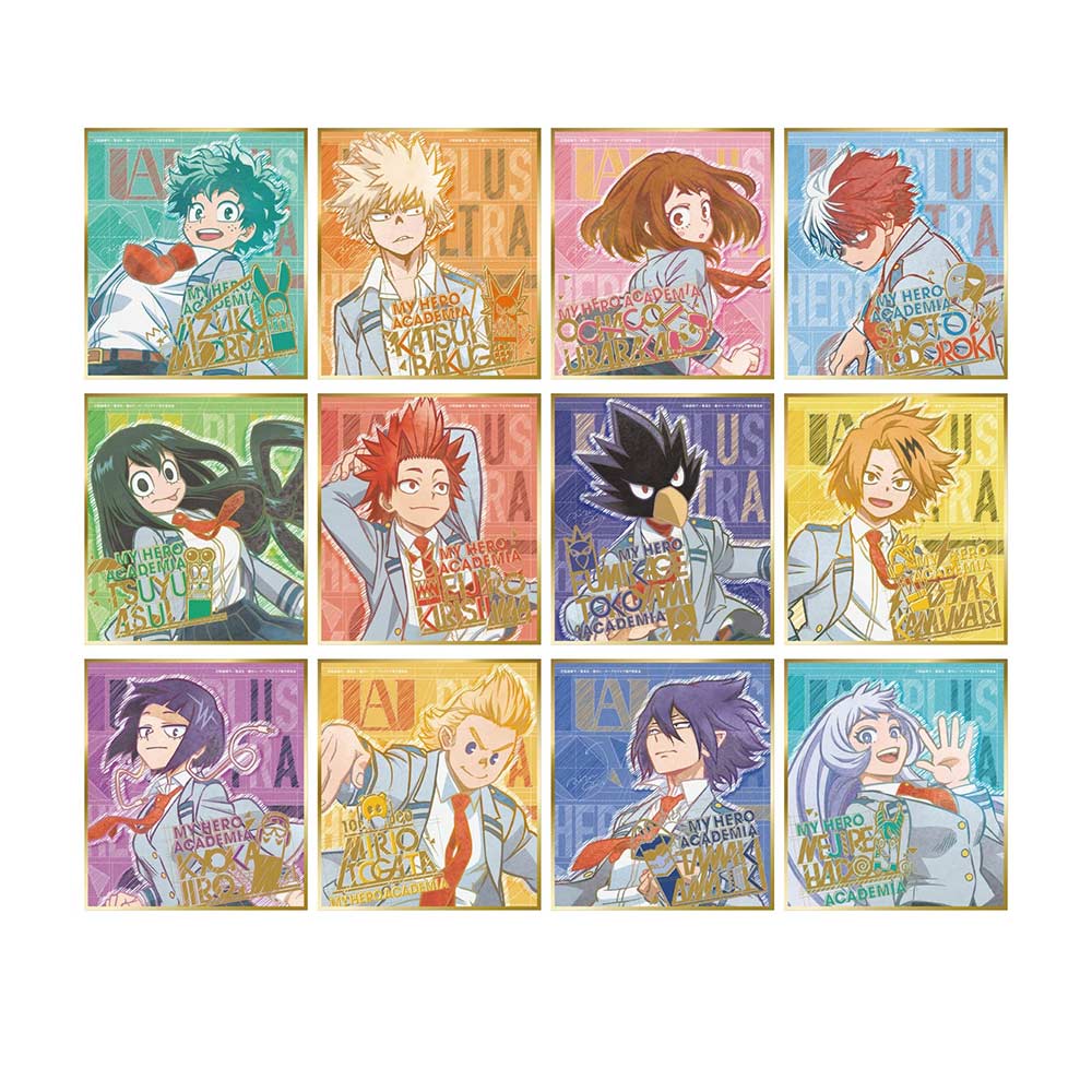 (PO) My Hero Academia Visual Shikishi Collection Brushstroke 3 [BOX] Image_2