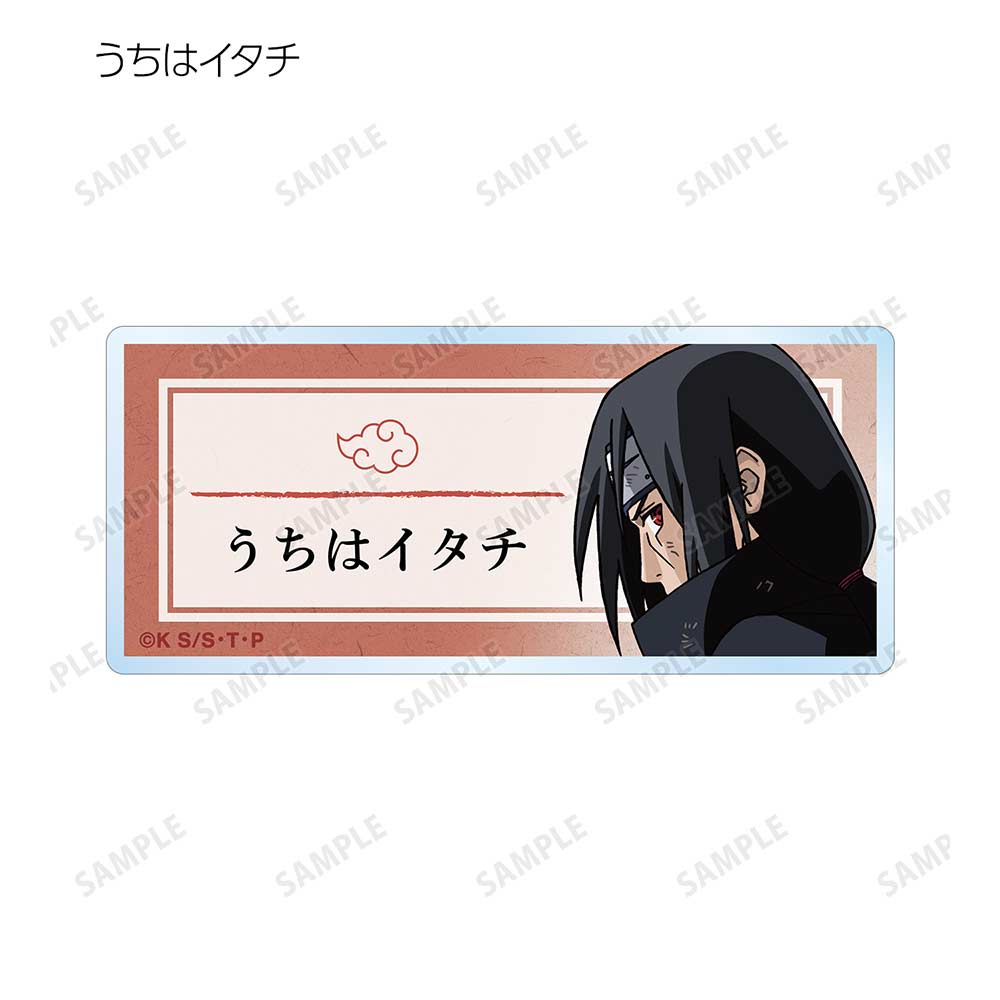 (PO) NARUTO Shippuden Original Illustration Tatakau Senaka Ver. Trading Acrylic Name Plate [BOX] Image_9