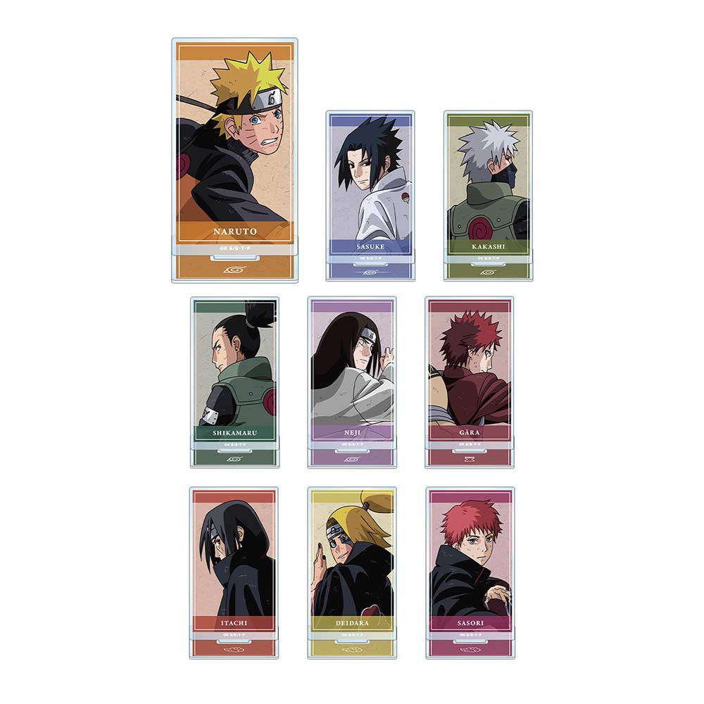 (PO) NARUTO Shippuden Original Illustration Tatakau Senaka Ver. Trading Acrylic Stand [BOX] Image_2