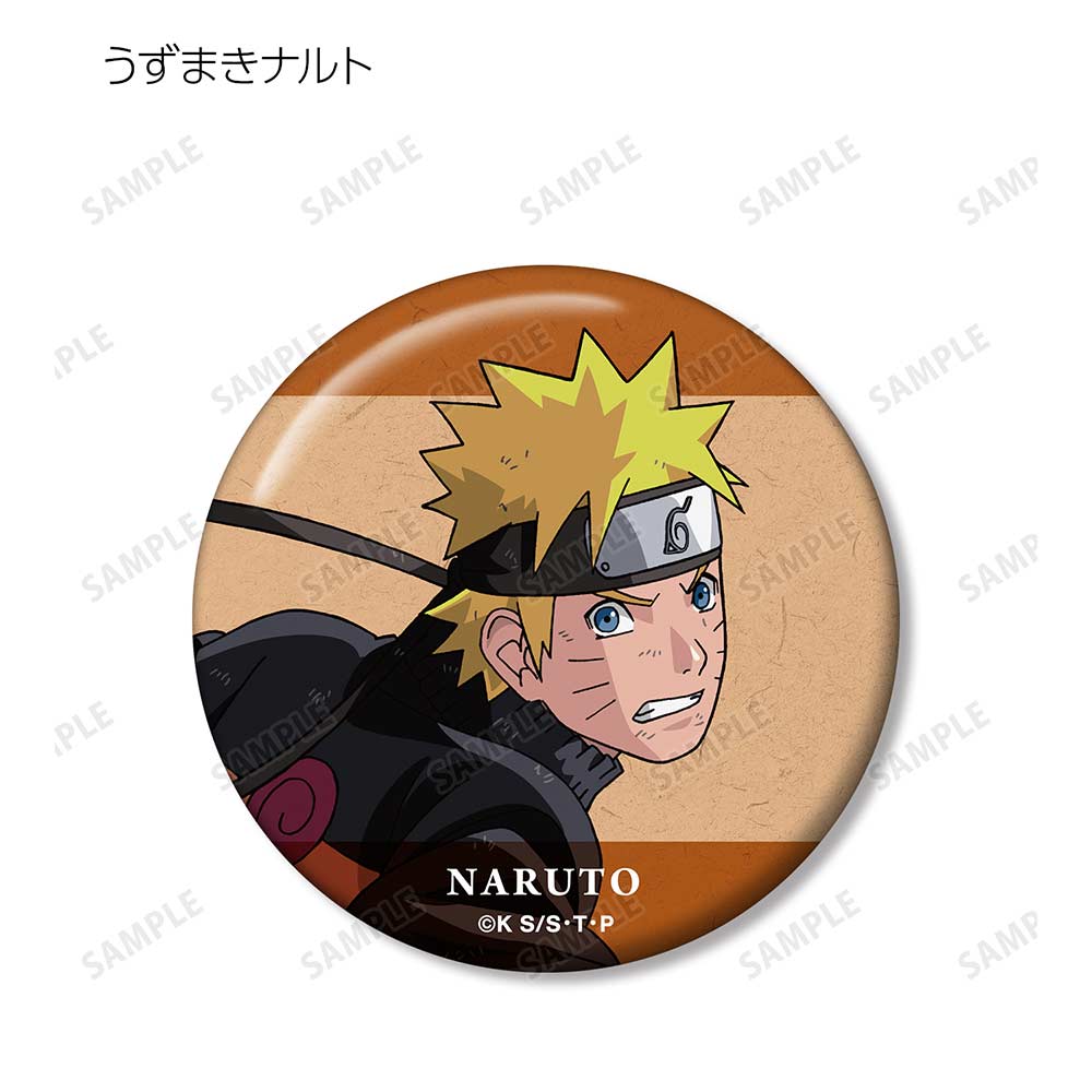 (PO) NARUTO Shippuden Original Illustration Tatakau Senaka Ver. Trading Can Badge [BOX] Image_3
