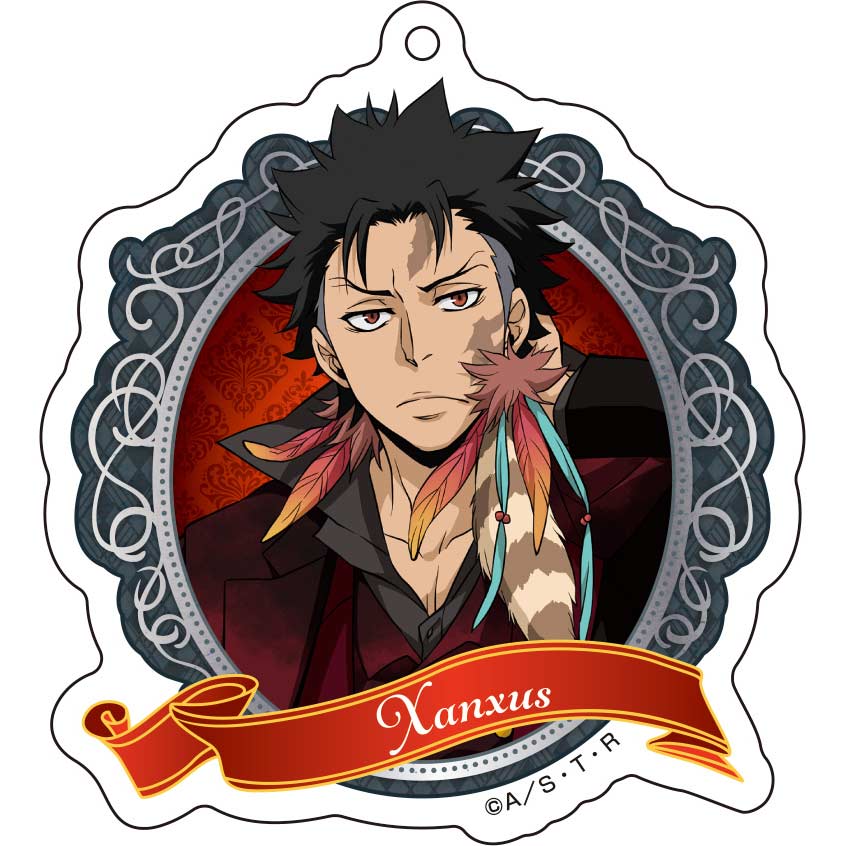 (PO) Reborn! Original Illustration Acrylic Key Chain Suit Ver. XANXUS Image_1