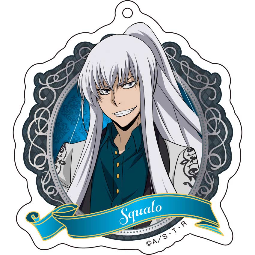 (PO) Reborn! Original Illustration Acrylic Key Chain Suit Ver. Superbia Squalo Image_1