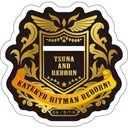 (PO) Reborn! Original Illustration Big Acrylic Stand Suit Ver. Sawada Tsunayoshi & Reborn Image_2