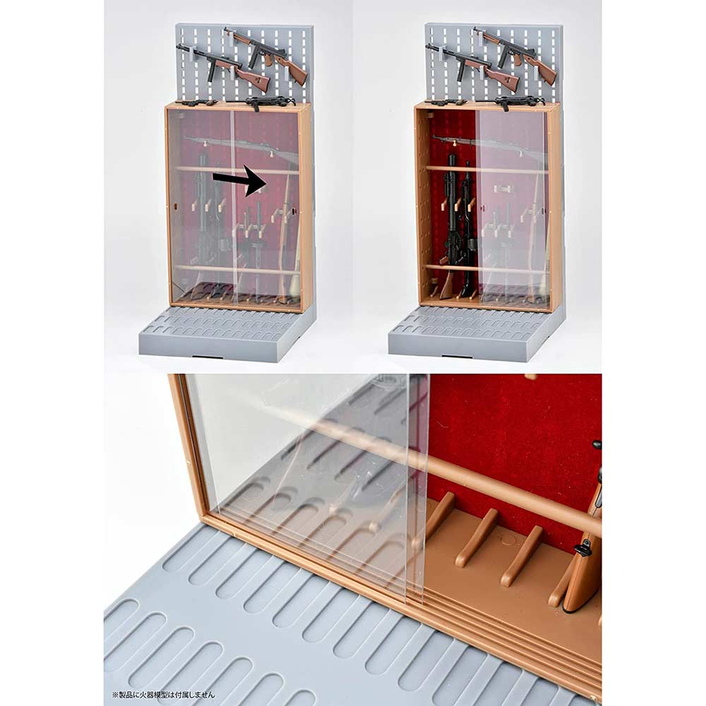 (PO) LittleArmory LD042 Gun Rack F - Classical Gun Rack Image_4