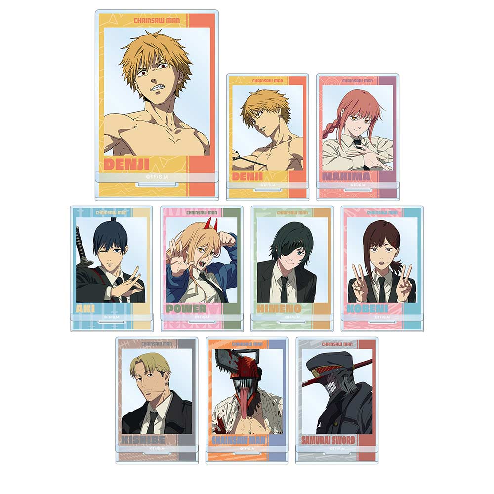 (PO) Chainsaw Man Trading Acrylic Stand Ver. A [BOX] Image_2