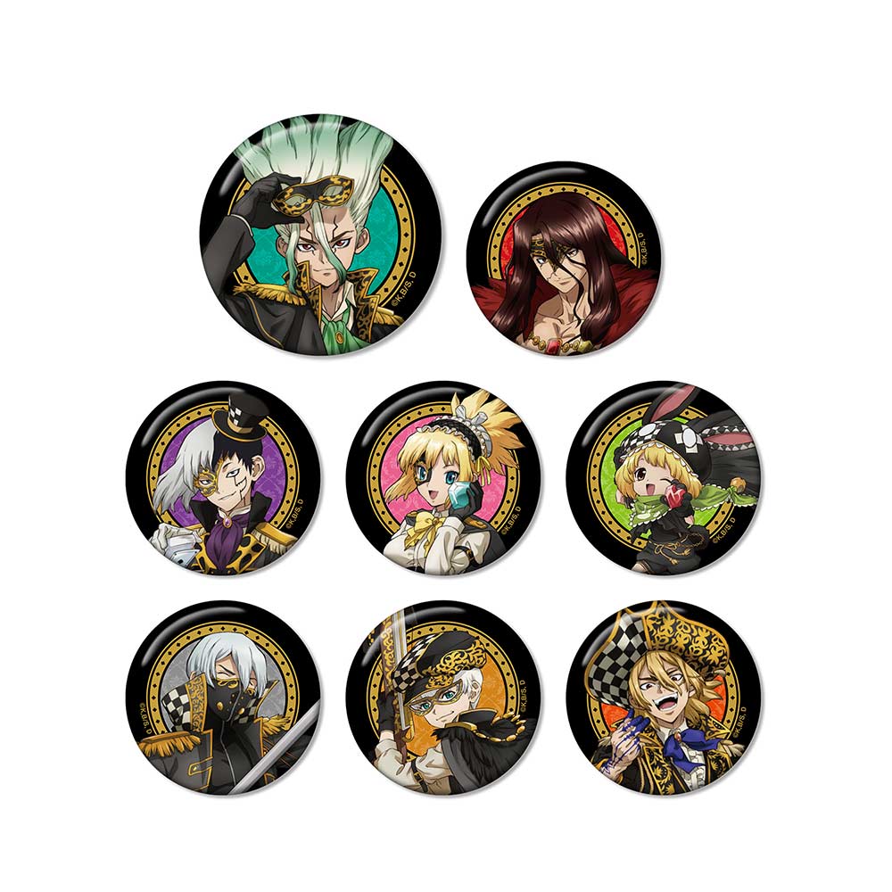 (PO) Dr. Stone Original Illustration Phantom Thieves Ver. Trading Can Badge [BOX] Image_2