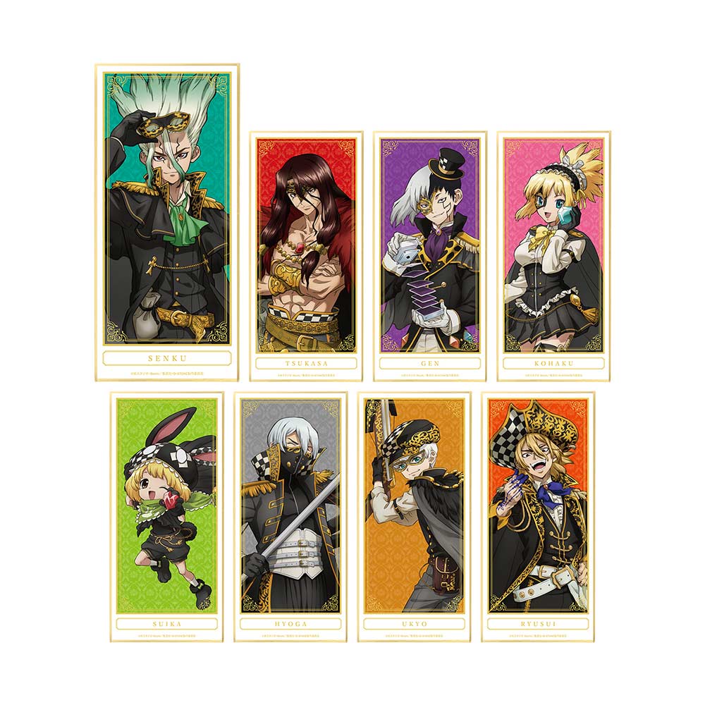(PO) Dr. Stone Original Illustration Phantom Thieves Ver. Trading Shikishi with Stand [BOX] Image_2