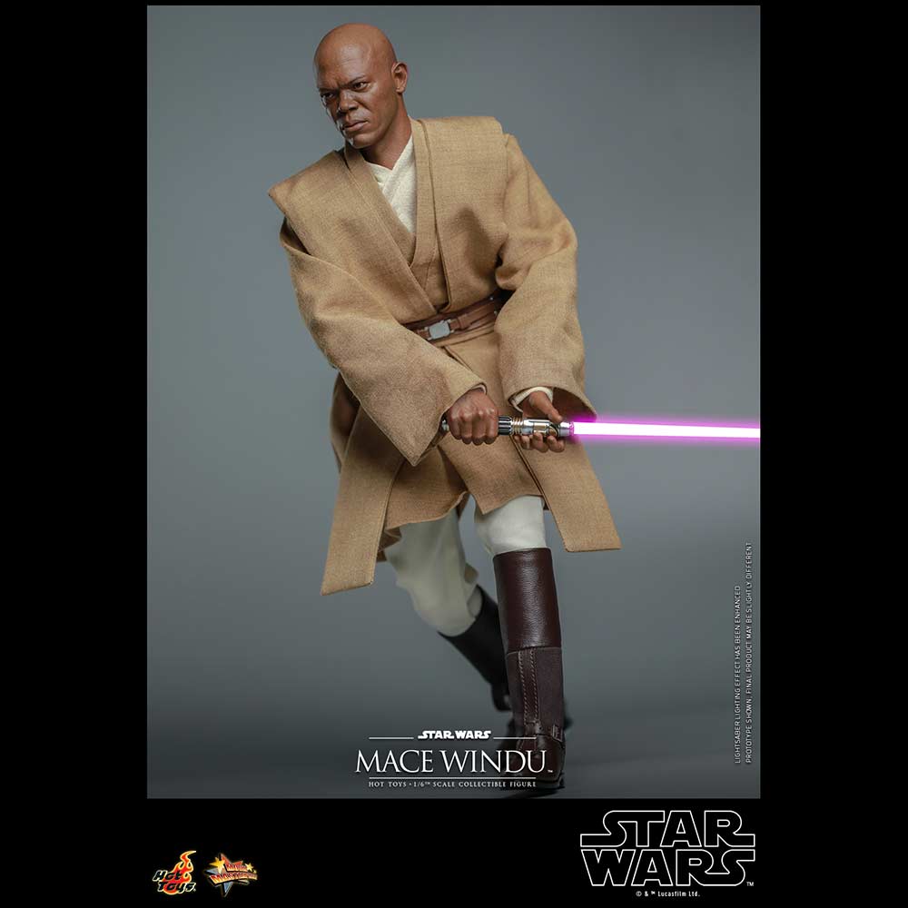 (PO) Movie Masterpiece Series MMS681 - Star Wars: Episode II Attack of the Clones - Mace Windu Image_6