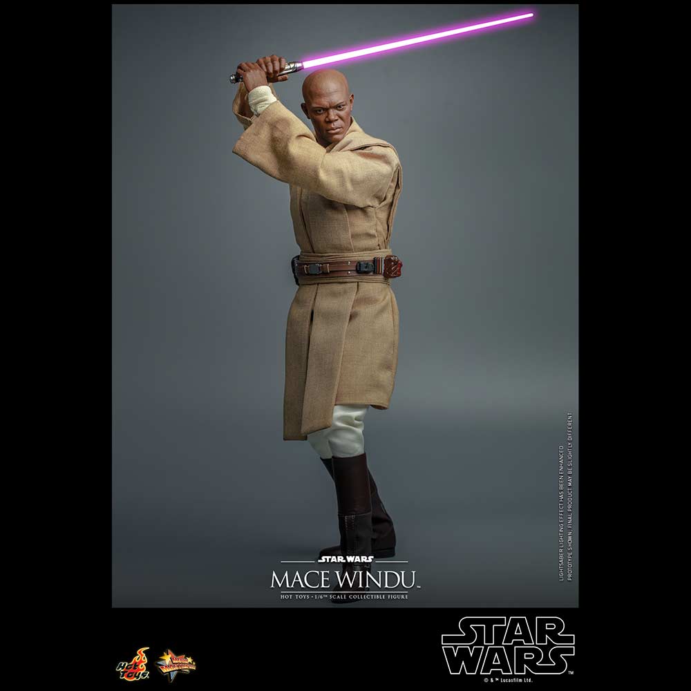 (PO) Movie Masterpiece Series MMS681 - Star Wars: Episode II Attack of the Clones - Mace Windu Image_11