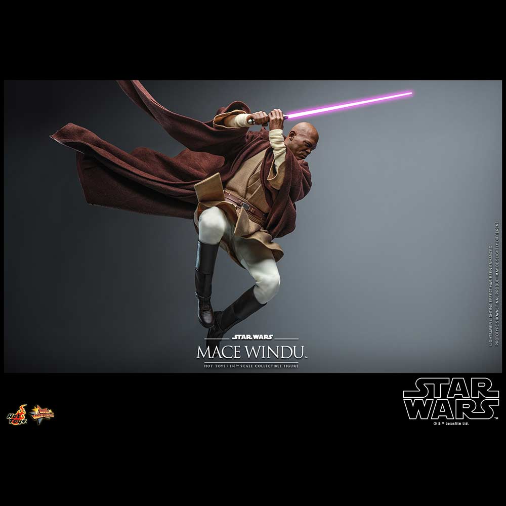 (PO) Movie Masterpiece Series MMS681 - Star Wars: Episode II Attack of the Clones - Mace Windu Image_19