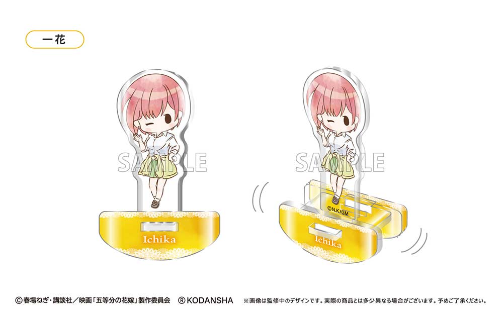 (PO) The Quintessential Quintuplets Movie Retro Style Swing Acrylic Stand [BOX] Image_2