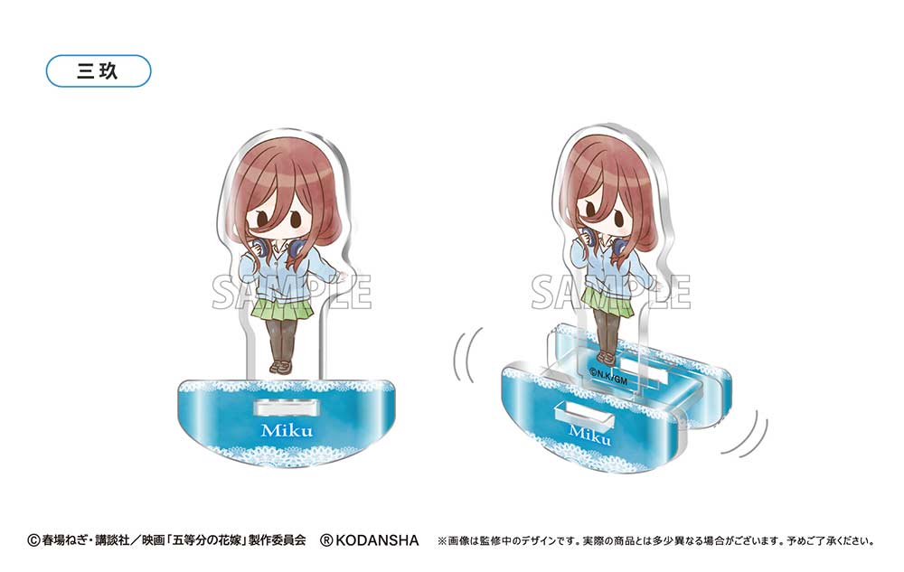 (PO) The Quintessential Quintuplets Movie Retro Style Swing Acrylic Stand [BOX] Image_4