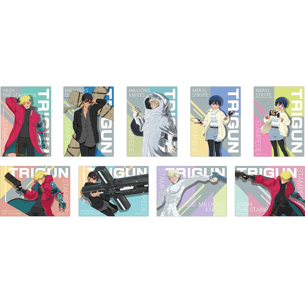 (PO) Trigun Stampede Trading Acrylic Card [BOX] Image_1